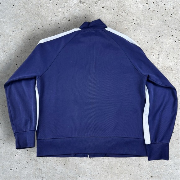 Polo Ralph Lauren Jacket Men Sz‎ L Performance Full Zip Track Field Big Pony Vtg - Picture 3 of 5